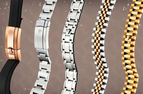 types of rolex bracelets|rolex 78360 bracelet year.